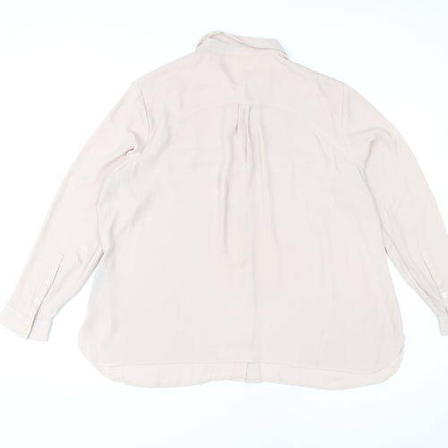 Marks and Spencer Women's Beige Blouse UK 20