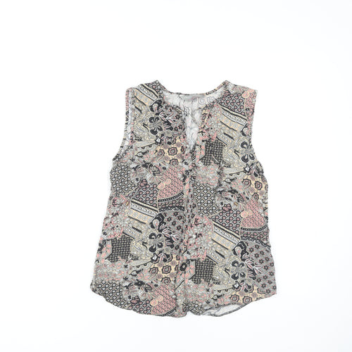 Dorothy Perkins Women's Multicoloured Paisley Blouse Size 6