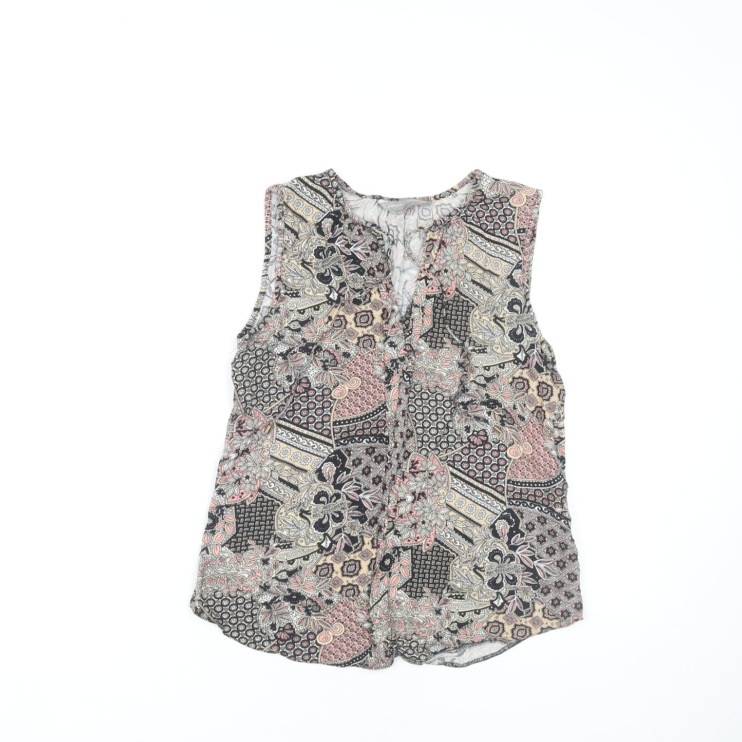 Dorothy Perkins Women's Multicoloured Paisley Blouse Size 6