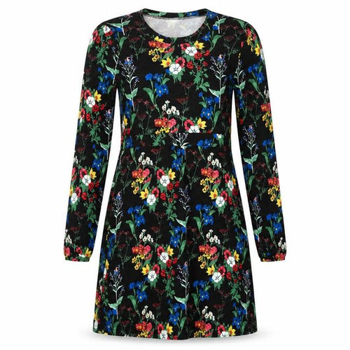 South Women's Floral A-Line Dress, Size 12, Multicoloured