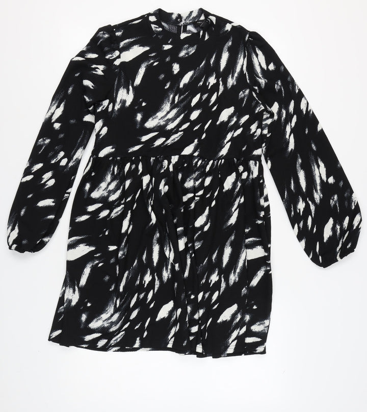New Look Women's Black A-Line Dress Size 12