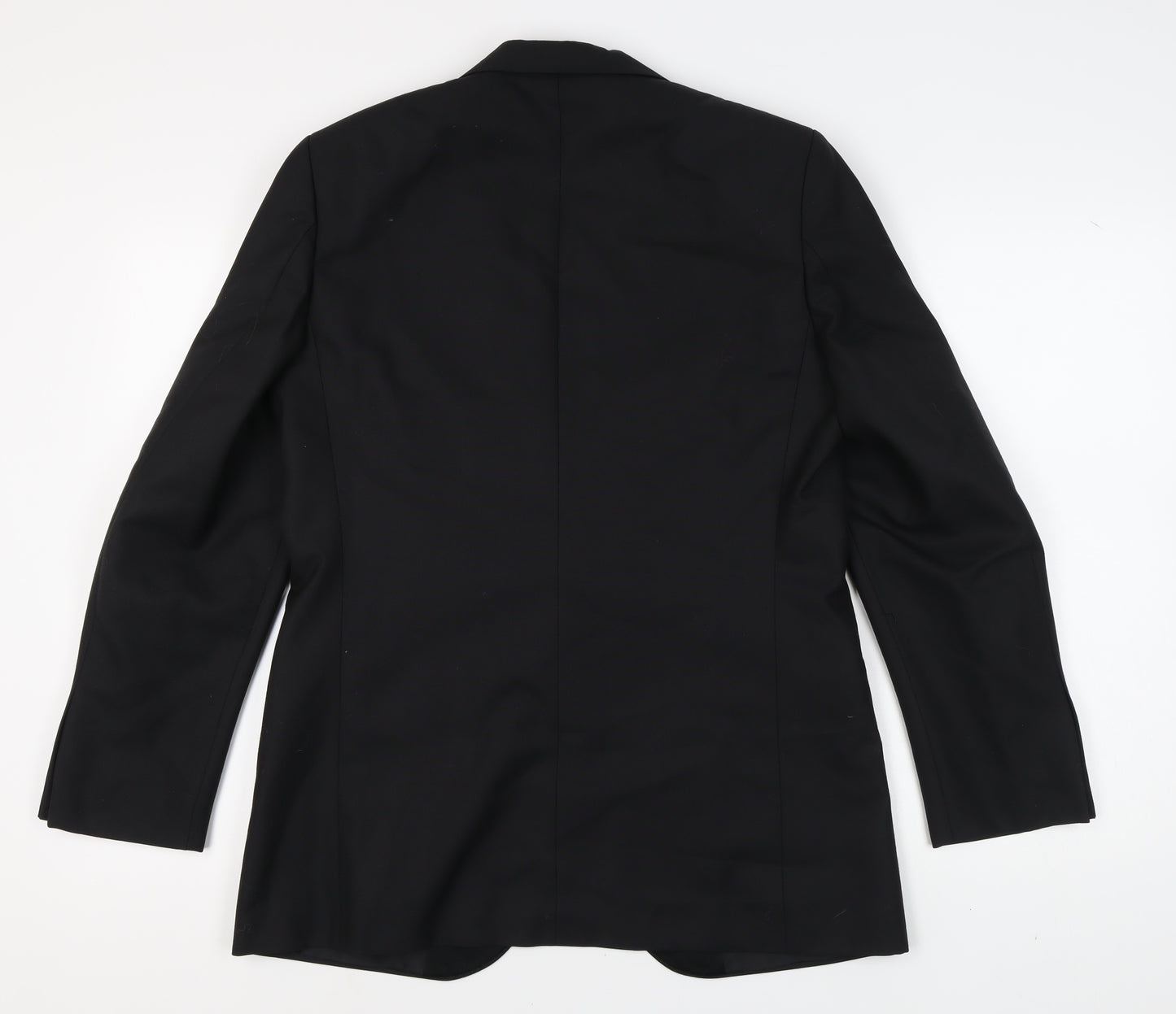 St Michael Men's Black Tuxedo Jacket - 40R, Formal, Vintage