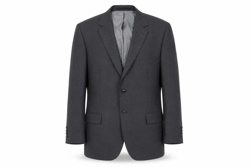 Front view of Marks & Spencer Men’s Grey Suit Jacket 46 Short
