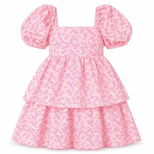 Collective the Label Pink Floral A-Line Dress Size 10