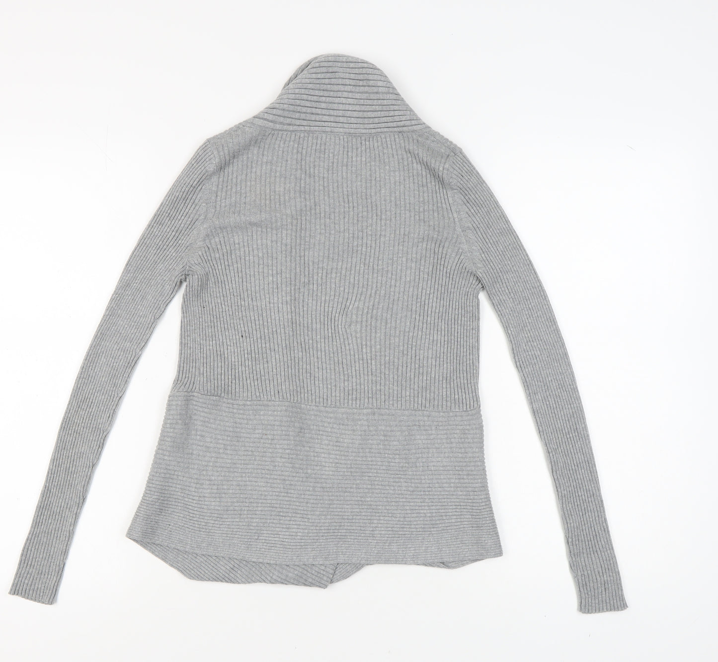 Esprit Women's Grey Open Front Cardigan - Size M - Casual Knit