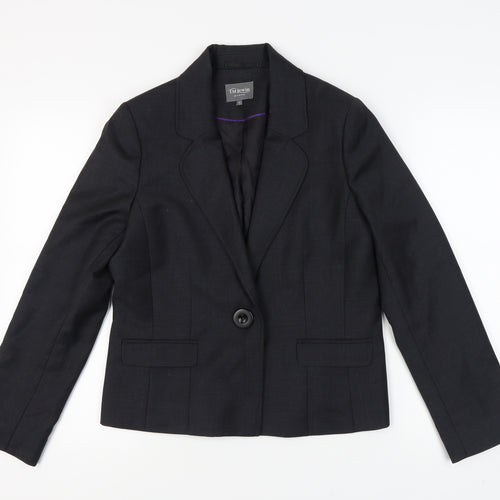 TM Lewin Women's Black Suit Jacket Size 12