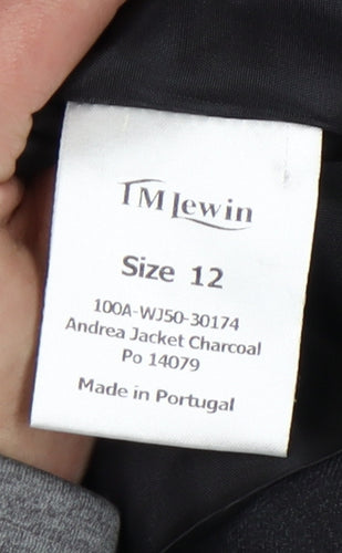 TM Lewin Women's Black Suit Jacket Size 12