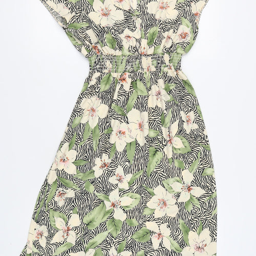Roman Women's Multicoloured Floral Dress, Size 10