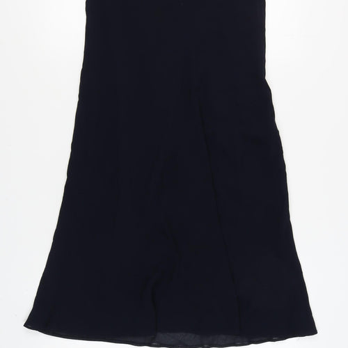 Marks and Spencer Women's Black Midi Skirt Size 12