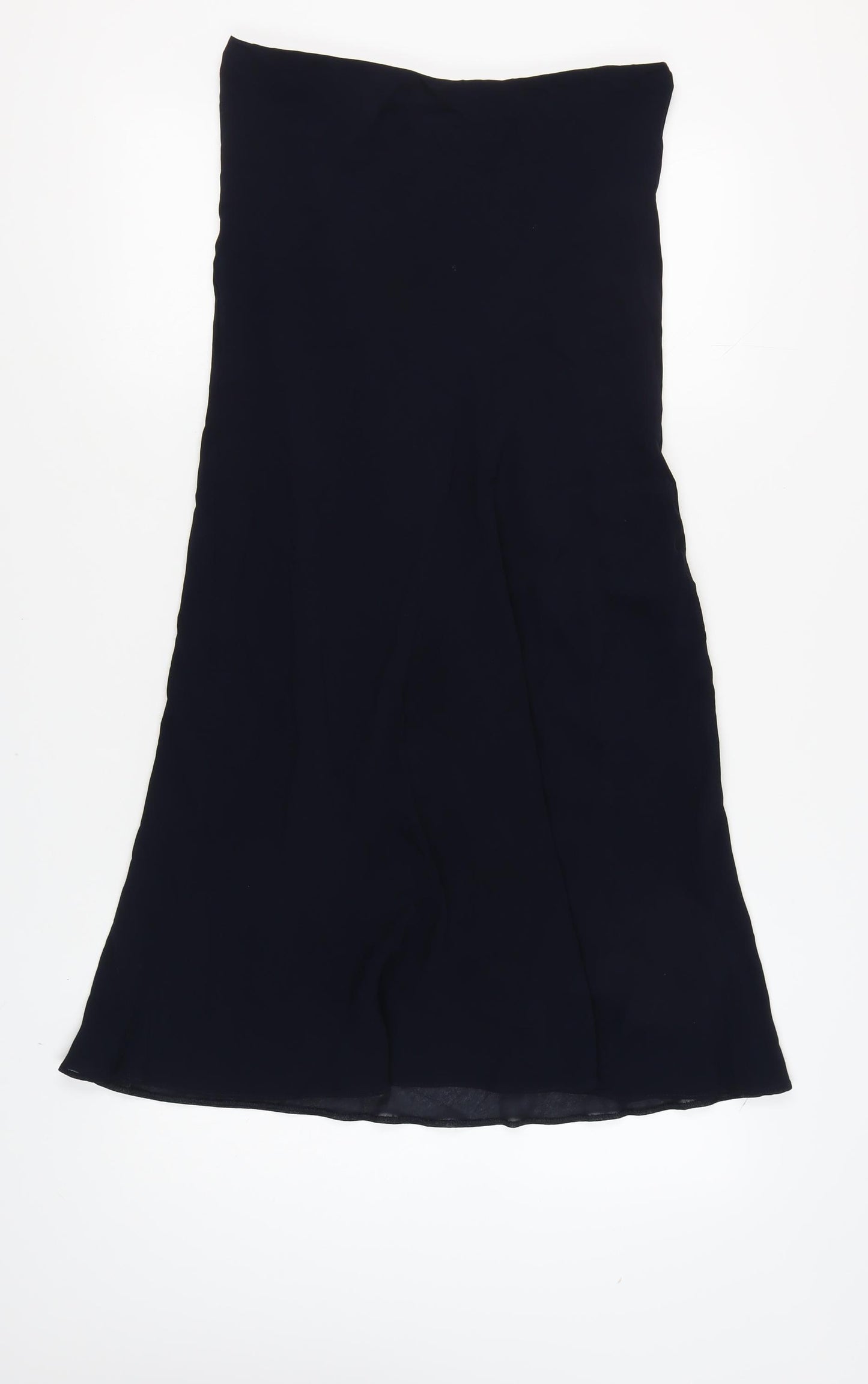 Marks and Spencer Women's Black Midi Skirt Size 12