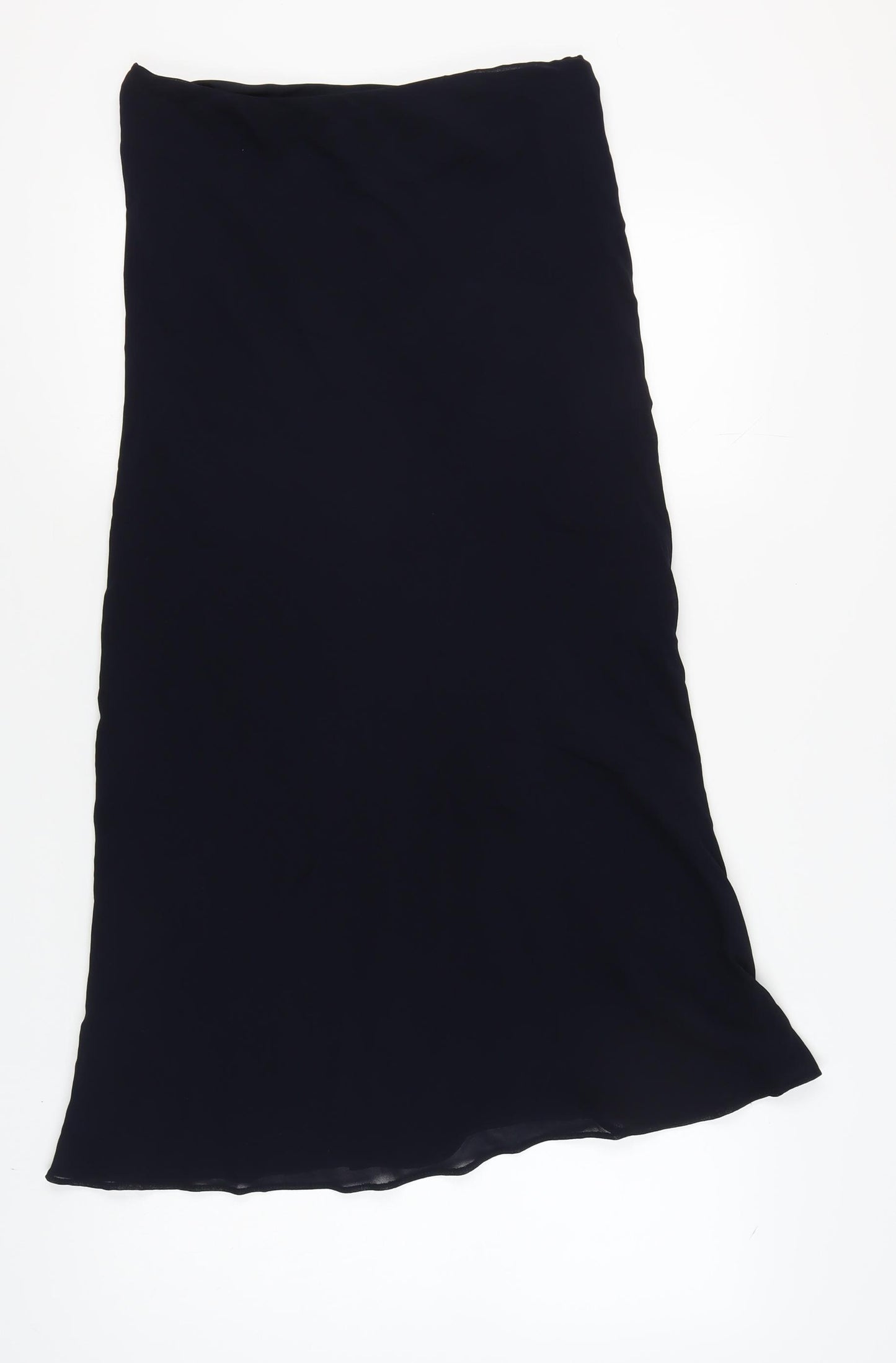 Marks and Spencer Women's Black Midi Skirt Size 12