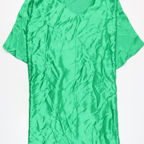 River Island Women's Green Short Sleeve Dress S
