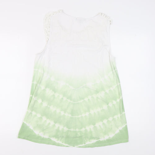 Yest Women's Green Sleeveless Tank Top UK 12