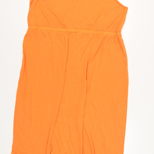 Marks and Spencer Women’s Orange Sleeveless Dress