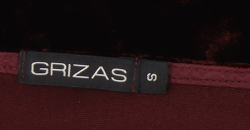 Grizas Women's Brown Velvet Trapeze Dress Size S
