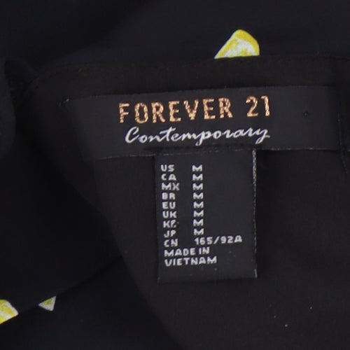 Forever 21 Women's Black Strap Dress - Size M
