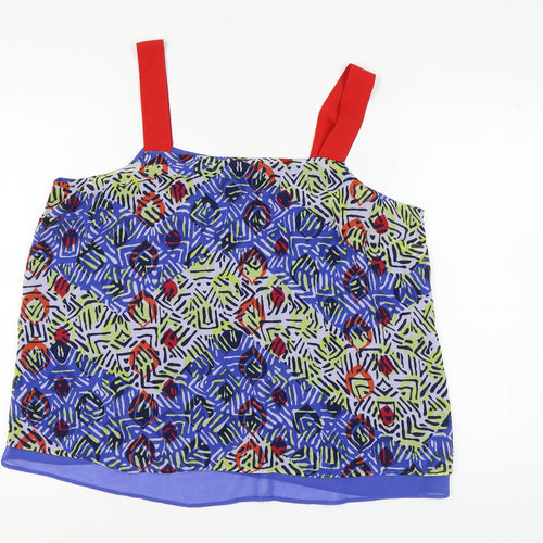Next Women's Multicoloured Geometric Tank Top