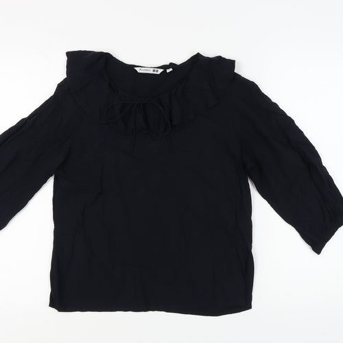 JW Anderson Uniqlo Black 3/4 Sleeve Tunic Blouse S