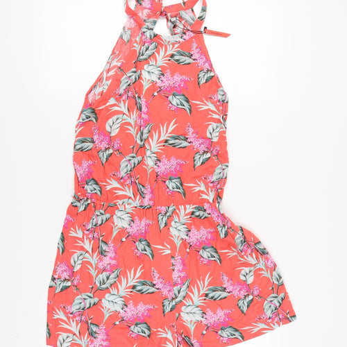 Oasis Women's Red Floral Jumpsuit, Medium - Summer Essential