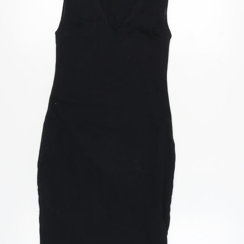 Kookai Women's Black Bodycon Dress Size 8