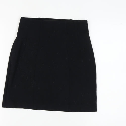 Marks and Spencer Black Pencil Skirt, Size 10, Elegant