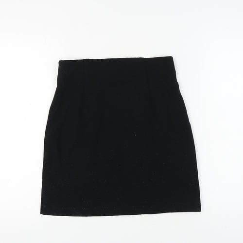 Marks and Spencer Black Pencil Skirt, Size 10, Elegant