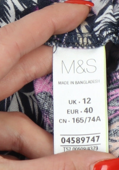 Marks and Spencer Women's Multicoloured Floral Skirt
