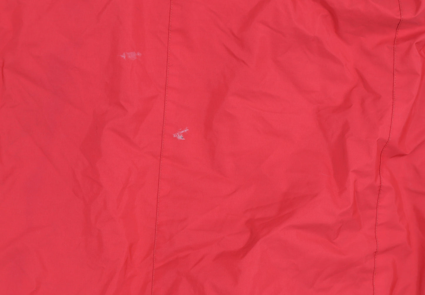 Decathlon Men's Red Puffer Jacket S, Hooded Outdoor