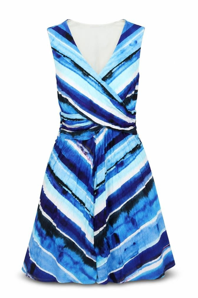Front view of Phase Eight Women's Multicoloured Fit & Flare Midi Dress