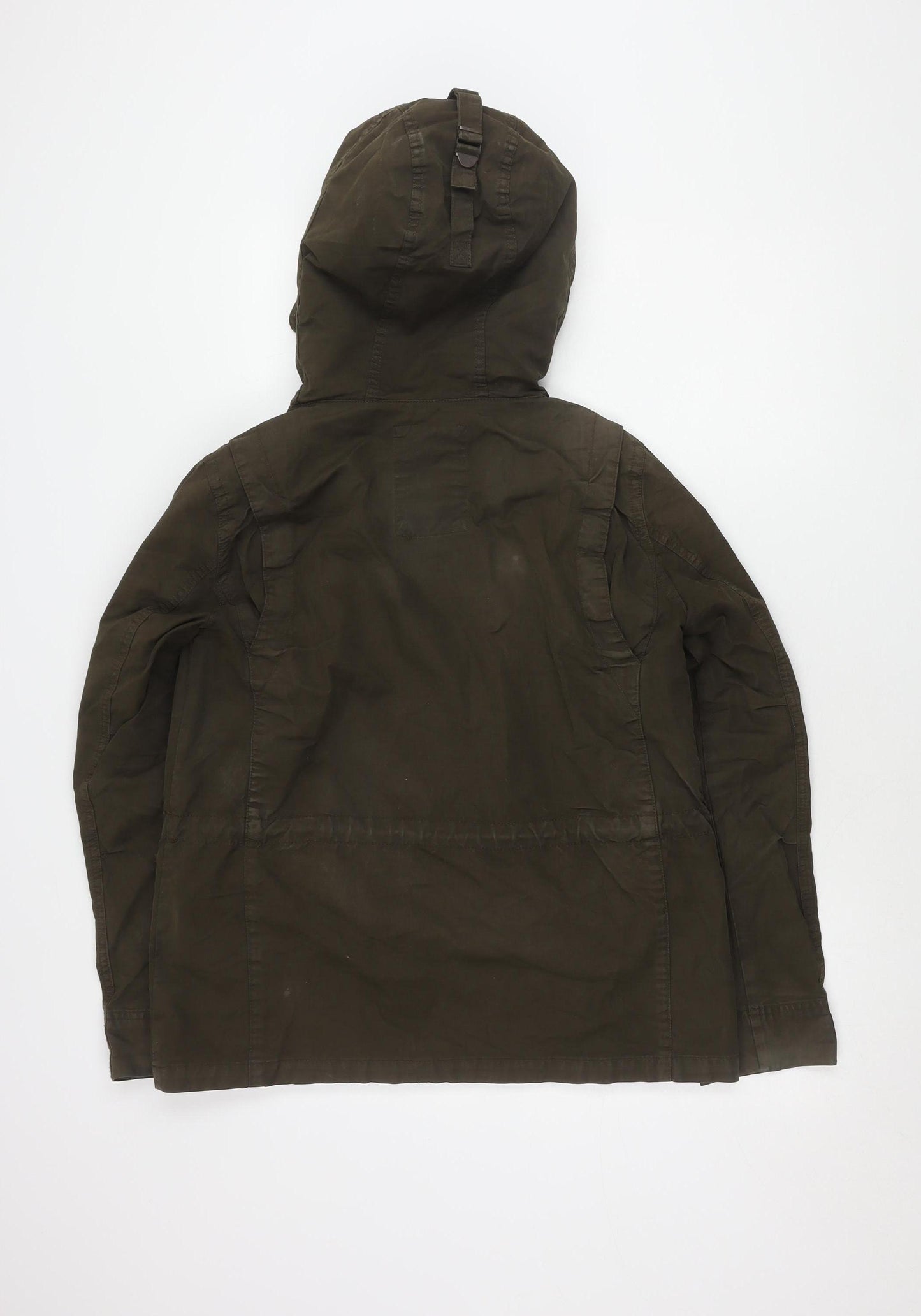 Gap Men's Green S Overcoat Hooded Casual Jacket