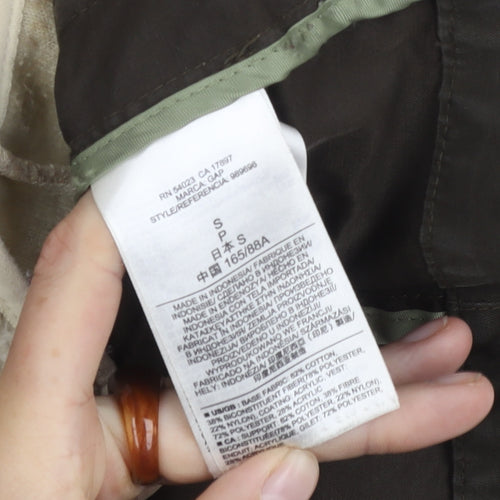 Gap Men's Green S Overcoat Hooded Casual Jacket