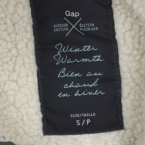 Gap Men's Green S Overcoat Hooded Casual Jacket