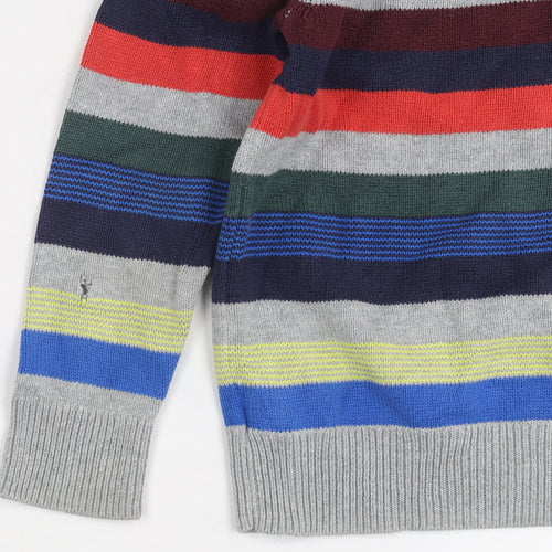 Gap Boys Multicoloured Striped Pullover Jumper 5 Years