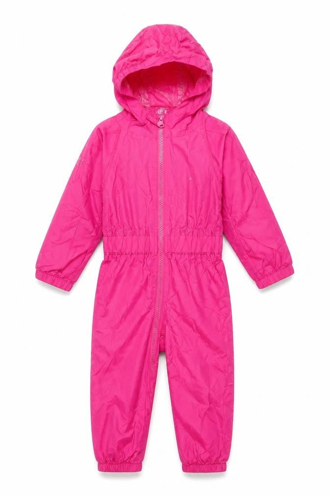 Trespass Girls Pink Snowsuit, Size 18-24 Months, Waterproof