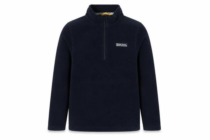 Regatta Boys Blue Fleece Sweatshirt, Size 13 Years, 1/4 Zip