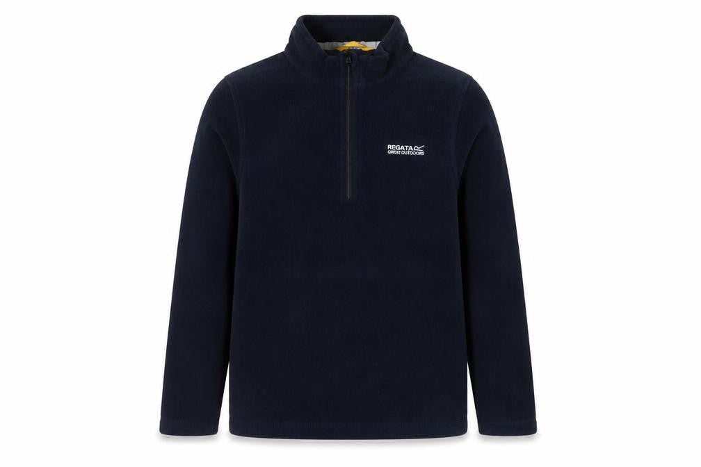 Regatta Boys Blue Fleece Sweatshirt, Size 13 Years, 1/4 Zip