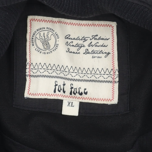 Fat Face Men's Black XL Basic Jacket