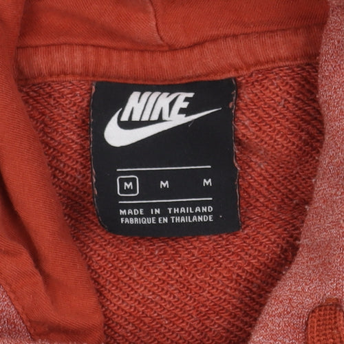 Nike Men's Red Pullover Hoodie Size M