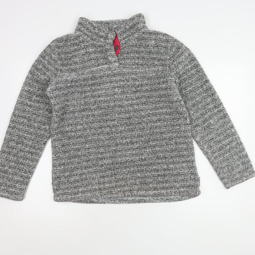 Peter Storm Grey Women's Boucle Sweatshirt, Size 12