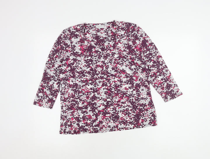 Eastex Women's Multicoloured Floral Blouse Size 10