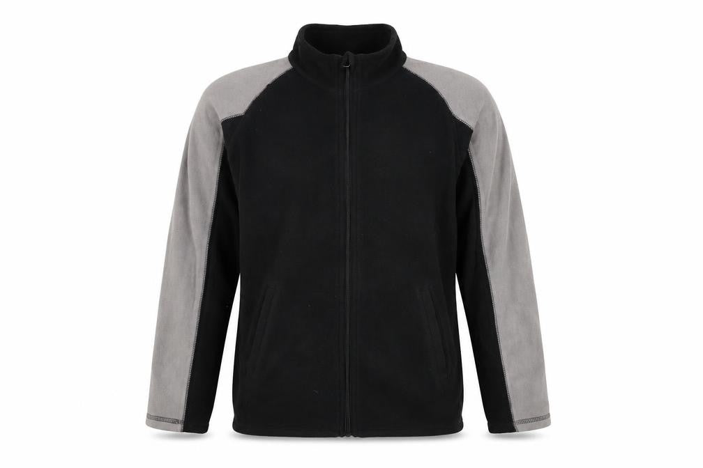 Mountain Warehouse Boys Black Fleece Jacket 13Y, Full Zip