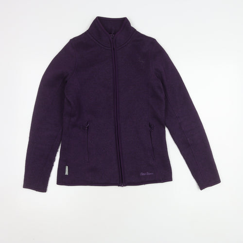 Peter Storm Women's Purple Full Zip Jacket Size 8