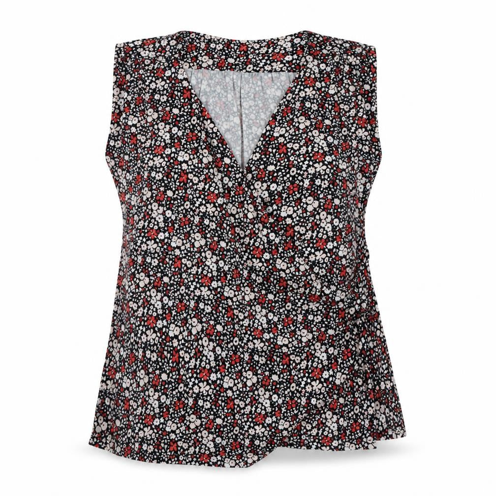 Front view of Michael Kors Women's Multicoloured 2XL Tunic Blouse