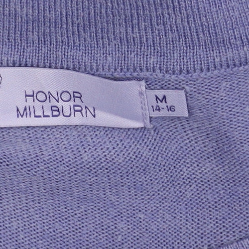 Honor Millburn Women's Purple Cardigan Size 14