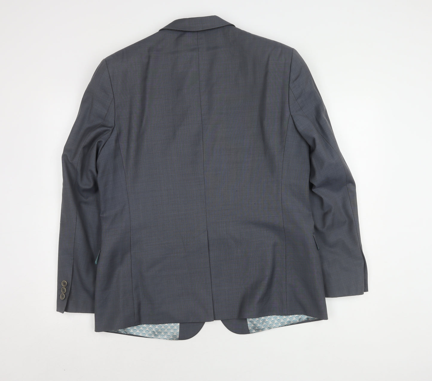 Ted Baker Men's Grey Blazer, 42S, Classic Formal Style