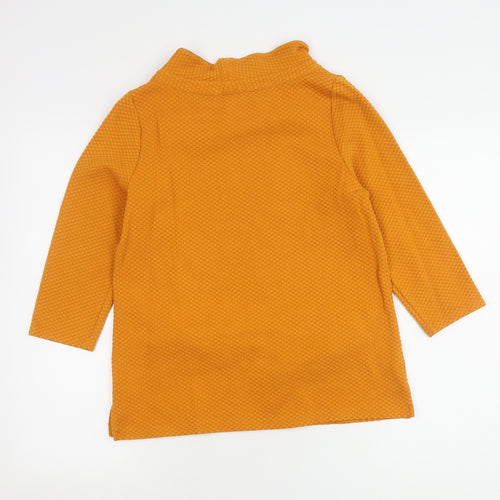 Laura Ashley Women's Orange Tunic Top Size 10