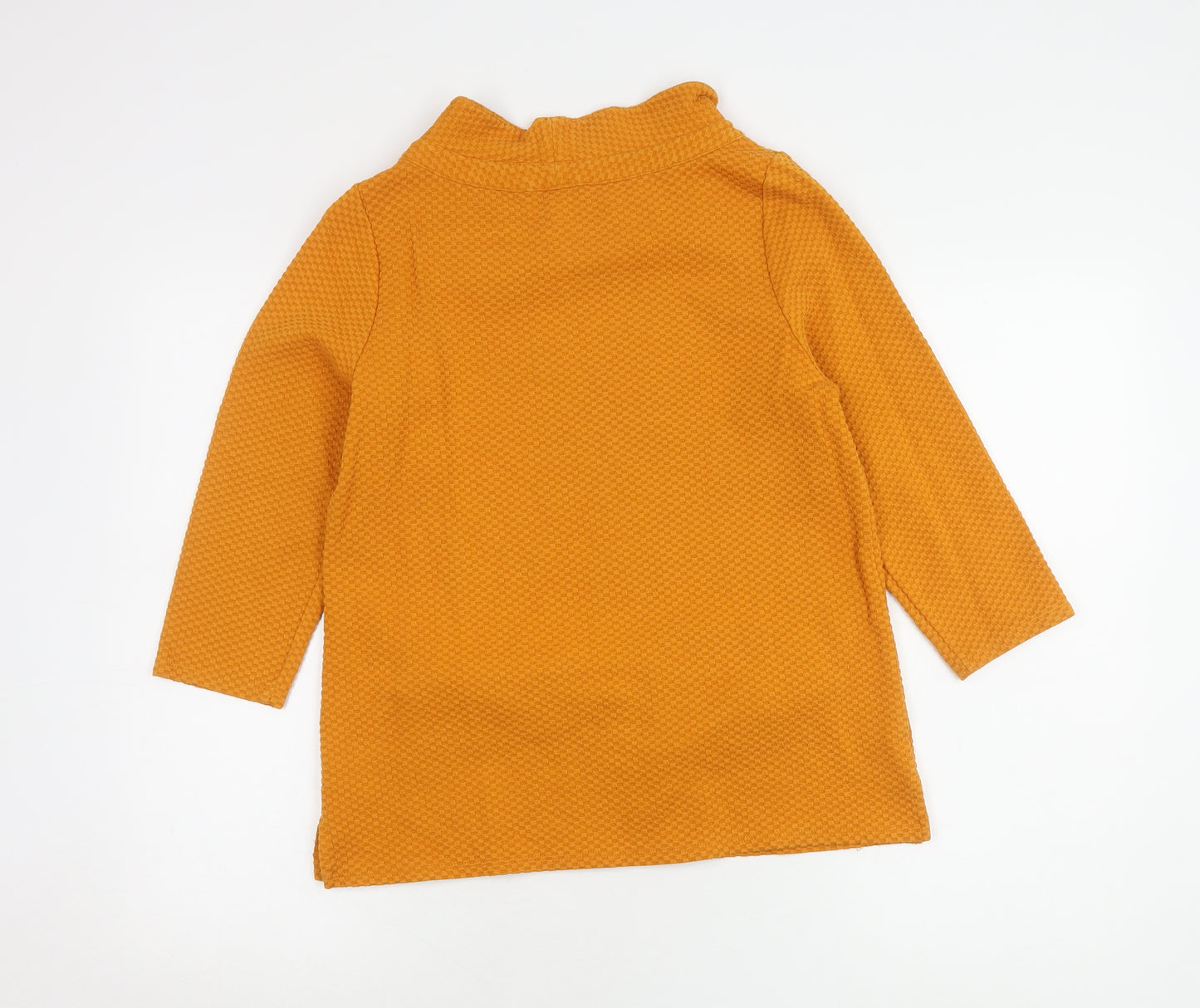 Laura Ashley Women's Orange Tunic Top Size 10