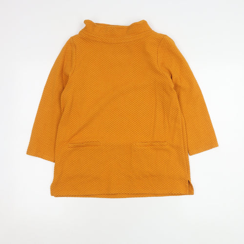 Laura Ashley Women's Orange Tunic Top Size 10
