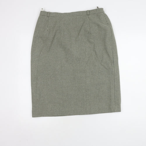 Eastex Women's Grey Midi Pencil Skirt Size 16