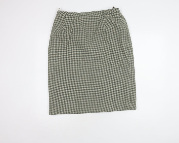 Eastex Women's Grey Midi Pencil Skirt Size 16